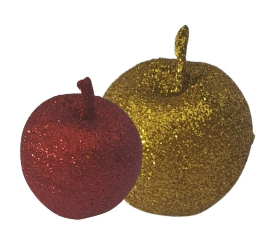 12 יח' תפוחים זהב/אדום