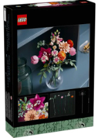 לגו בוטניקה - זר פרחים ורודים יפיפה - LEGO Pretty Pink Flower Bouquet  10342