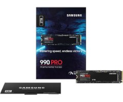 דיסק פנימי Samsung 990 PRO 2TB GEN4 up to 7450 read 6900 Write