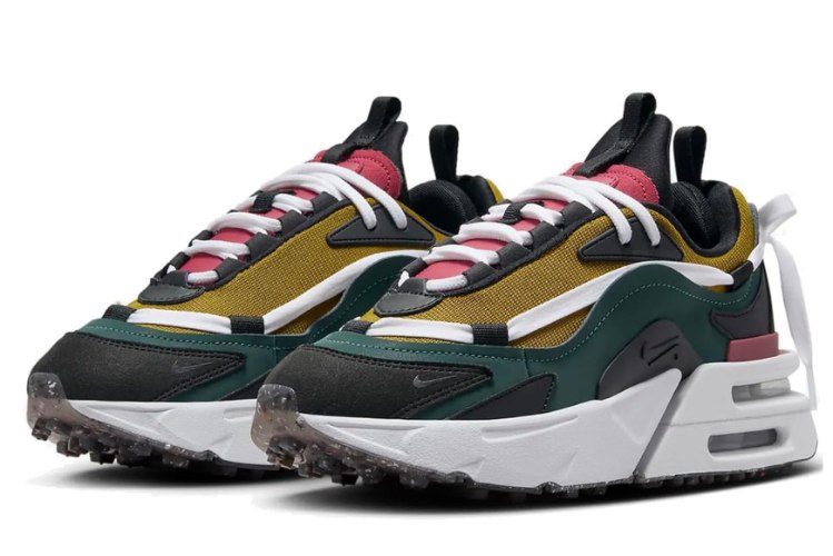 נעלי נייק נשים Nike Air Max Furyosa ירוק חרדל