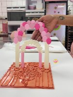 תבנית קשת בלונים גובה 15 ו 25