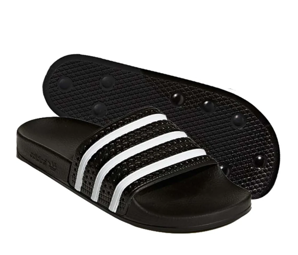 כפכפי אדידס Adidas Adilette שחור לבן