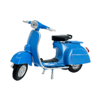 דגם קטנוע ויספה - Welly Vespa 150CC Blue 1:18
