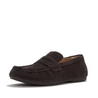 דליקטו סופט לופר זמש חום שוקולד FITFLOP Delicato Soft Loafer פיטפלופ