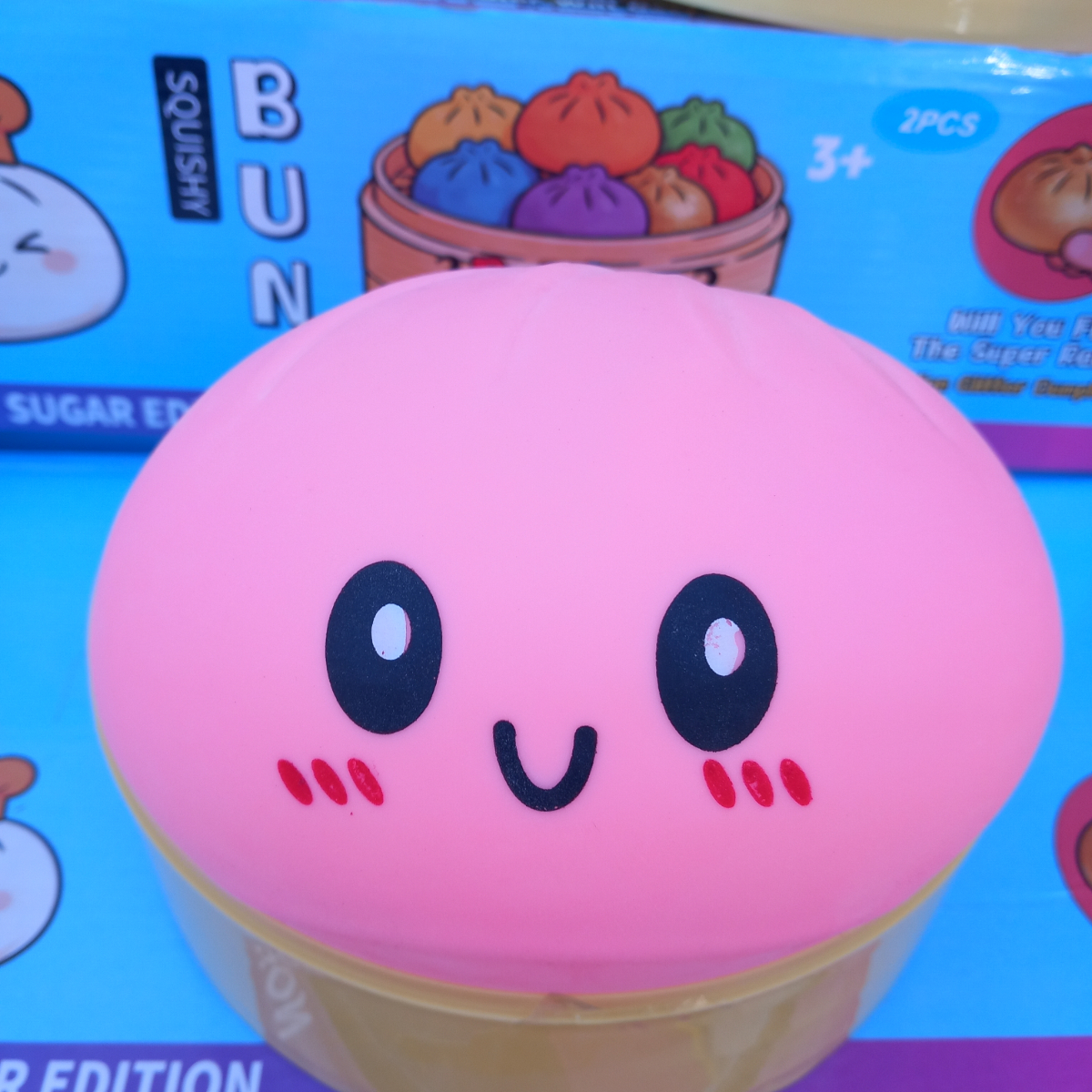 סקווישי דונאטס דאמפלינג נידו  17 ס״מ - Squishy DuSquishy Dumpling Nido Q26321-1