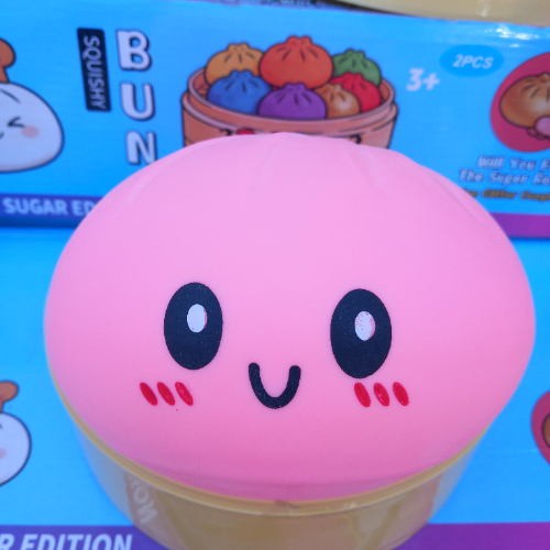 סקווישי דונאטס דאמפלינג נידו  17 ס״מ - Squishy DuSquishy Dumpling Nido Q26321-1
