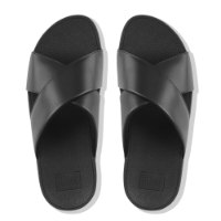 לולו קרוס סלייד שחור פיטפלופ FITFLOP