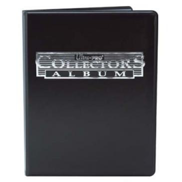 אלבום קלפי פוקימון שחור לאספנים 180 קלפים 9-Pocket Black Collectors Portfolio