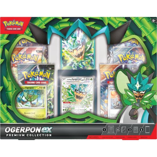 קלפי פוקימון מארז פרימיום Pokémon Ogerpon ex Premium Collection EN