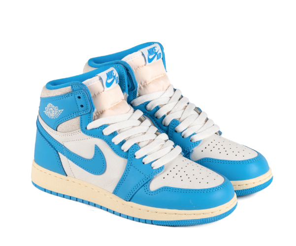 נעלי אייר ג'ורדן Air Jordan 1 Retro High OG לבן כחול
