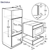מגירת חימום דגם Electrolux KBD4Z אלקטרולוקס