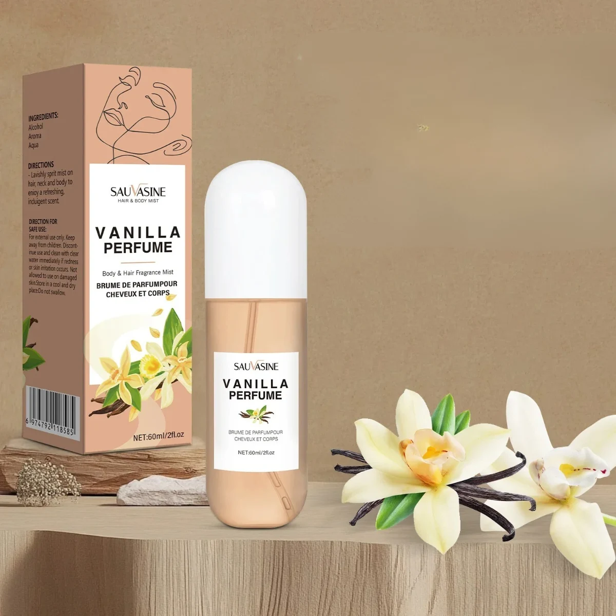 Vanilla - בושם לשיער
