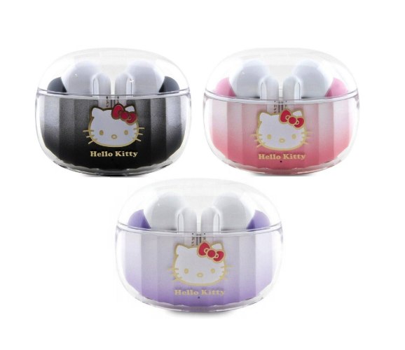 אוזניות בלוטוס הלו קיטי True Wireless Earbuds Gradient Electroplating