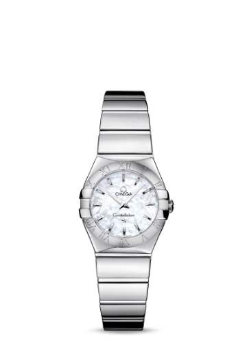 שעון יד אנלוגי אומגה נשים 24 מ״מ, מנגנון קווארץ - משווק מורשה