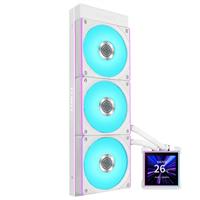 קירור נוזלי למעבד Lian-Li HydroShift II LCD-S 360CL White