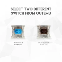 מקלדת גיימינג מכנית בצבע לבן FANTECH MK852