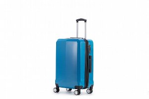 סט 3 מזוודות איכותיות פוליקרבונט TESLA - צבע כחול