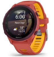שעון דופק חכם צבע אדום/כתום Garmin Forerunner 170 Music – תמונה 2
