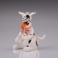 White dalmatian dog