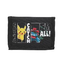 ארנק כיס פוקימון פיקאצו זוהר בחושך "!Pokemon Pikachu Wallet "Gotta Catch 'Em All