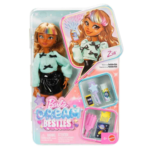 ברבי - בובת שיער סטייל ואביזרי עיצוב מגניבים -  BARBIE JGG3699934