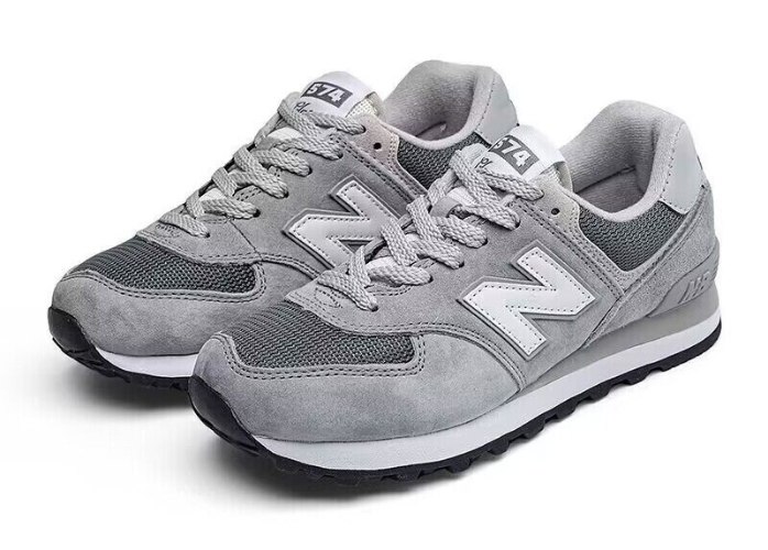 נעלי ניו בלאנס New Balance 574 אפור לבן