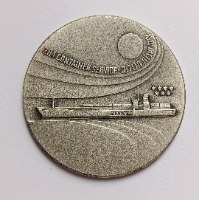 צים חיפה-שנת 1973,מדליה כסף/935 מ"מ, 45 מ"מ, החברה הממשלתית למדליות ולמטבעות