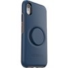 כיסוי ל IPHONE XR מבית OTTERBOX & POPSOCKET דגם SYMMETRY כחול