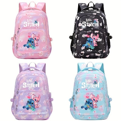 תיק בית ספר מסדרת סטיץ' - Stitch Backpack
