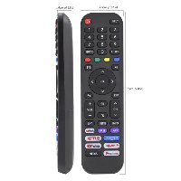 ‎ שלט רחוק ‏לטלוויזיה Hisense EN2J30H-עובד ישר ללא קידוד. 
