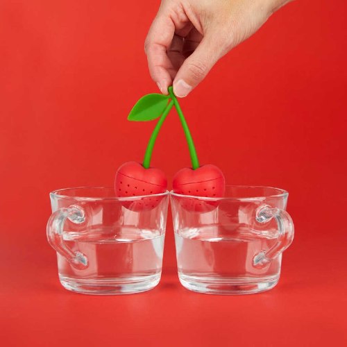 חולט תה זוגי דובדבנים Cherry