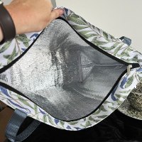 תיק צידנית תרמית גדולה ויליאם מוריס ענף הערבה Willow Bough
