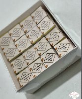 קובית שוקולד 3*3 ממותגת