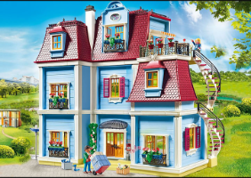 פליימוביל 70205 בית בובות ענק - PLAYMOBIL דגם בית בובות החדש! במבצע!