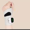 לבן - מכשיר EMS עיסוי לשורש כף היד חשמלי נטען Egloves