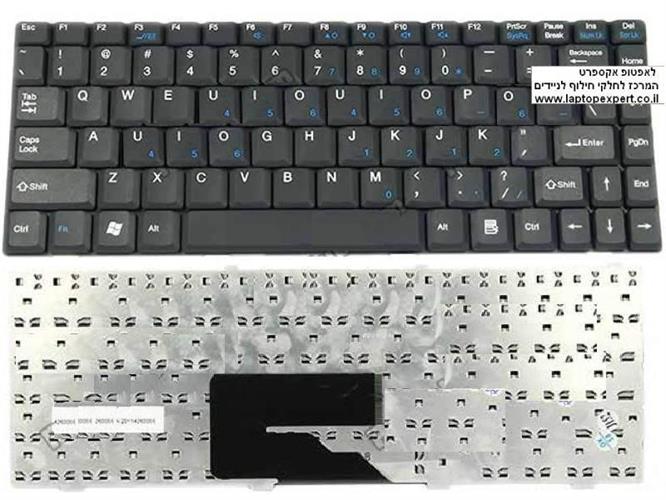 מקלדת למחשב נייד פוגיטסו Fujitsu Amilo Pro V2030 V2035 V2055 V3515 Keyboard K022405E1