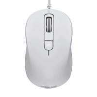 עכבר ASUS MU101C Wired Blue Ray Mouse לבן