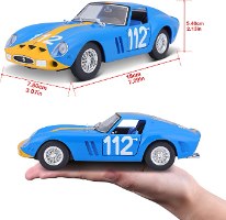 דגם מכונית בוראגו פרארי מירוצים Bburago Ferrari 250 GTO 1/24