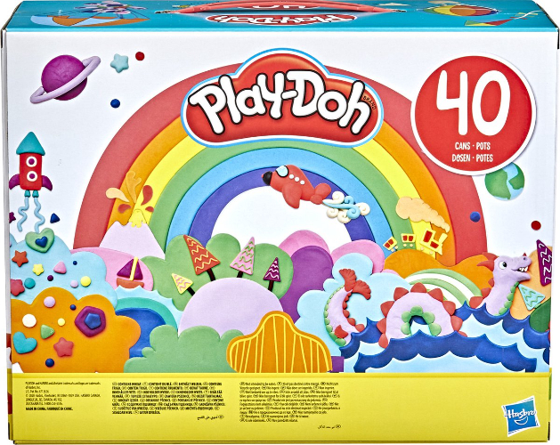 פליידו - ערכת 40 צבעים -  Play-Doh