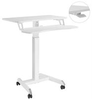Lumi FWS07-7 – שולחן מתכוונן למקלדת בעבודה ישיבה ועמידה