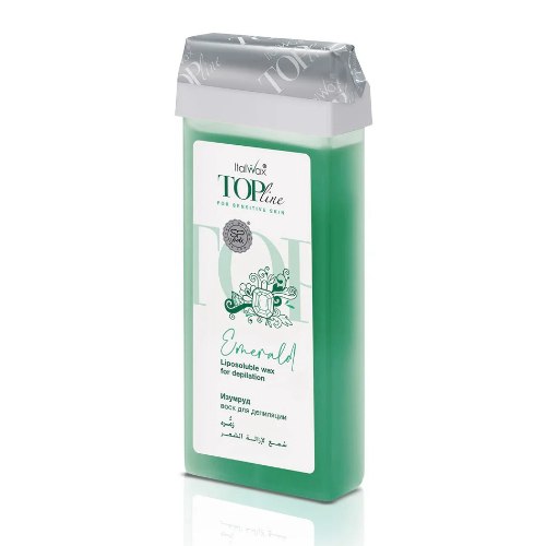 רול שעווה סדרת טופ- ירוק ברקת - Italwax