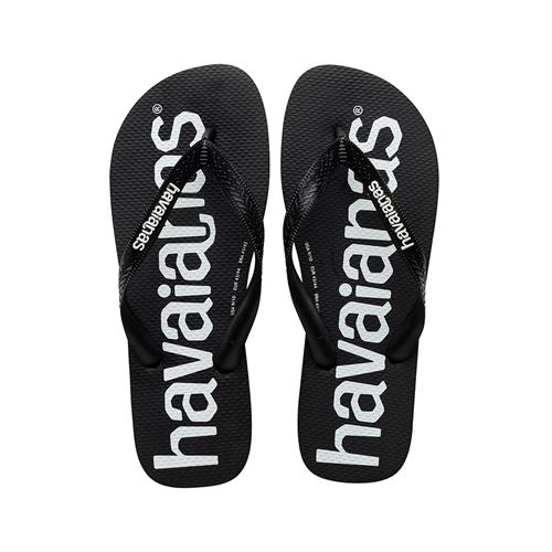 Havaianas Men's- טופ לוגו מניה שחור