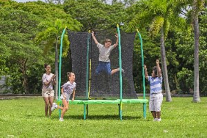 טרמפולינה 8 פיט 2.44 מטר| 2.20X2.44 | Xtreme air trampolin Bestway | קפיץ קפוץ| מק"ט 59102|