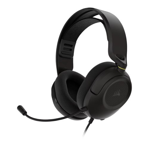 אוזניות קשת לגיימינג Corsair HS35 V3 עם חיבור 3.5 מ"מ בצבע שחור