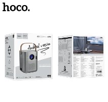 מקרן נייד חכם HOCO DT4 – אנדרואיד מובנה, פוקוס אוטומטי ואיכות HD