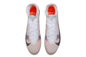 נעלי כדורגל Nike Superfly 8 Spark Positivity Elite FG לבן ורוד בהיר