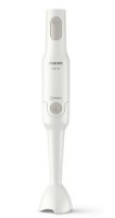 בלנדר מוט Philips HR2531 – בלנדר מוט לבן בודד עם כפתורים אפורים וכיתוב Philips