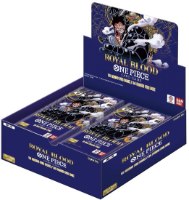 מארז בוסטר 24 חבילות של 12 קלפי One Piece Card Game: Booster Box Royal Blood (OP10)