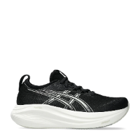 Asics Gel Nimbus 27 Women Black white אסיקס נימבוס 27 לנשים צבע שחור לבן