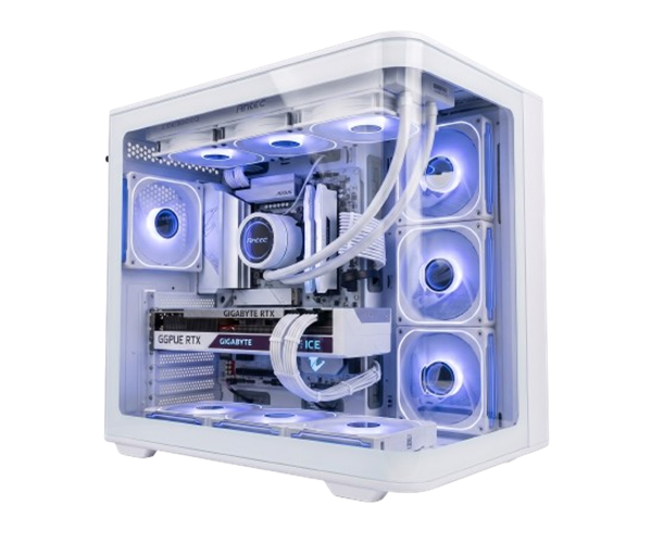 מחשב גימינג ELITE 600 850W X870 A ELITE 9800X3D 32GB 1TB 5070 ICE